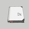 Modern Notebook 3d model