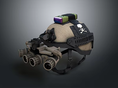 night vision goggles infrared eye infrared night vision goggles night vision equipment military items military equipment 3d model