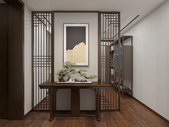 New Chinese Entrance 3d model