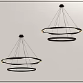 Pendant lamp combination 3d model