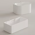 Modern White Freestanding Bathtubs With Sleek Design And Different Shapes In Interior