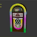 Coin Jukebox Coin-operated Jukebox Game Machine Large Game Machine Coin-operated Game Machine Arcade Machine 3d model