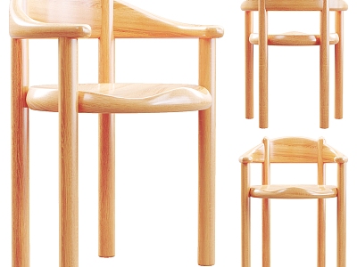 Nordic Gubi single chair model