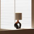 Table lamp blinds 3d model