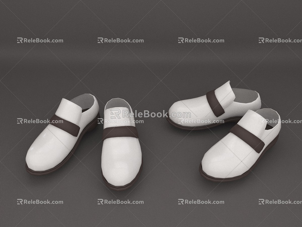 Shoes Clothing Furnishings 3d model