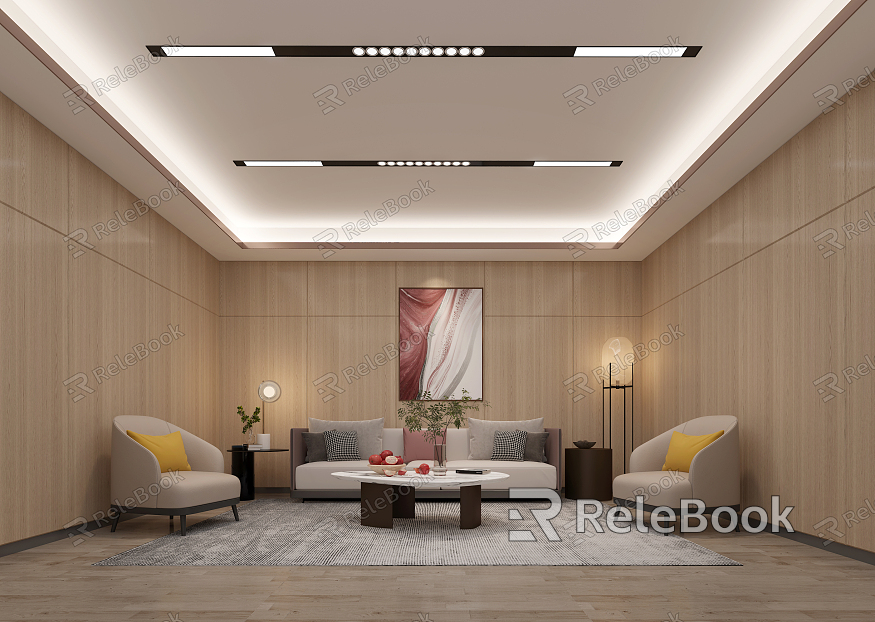 Modern Reception Room model