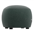 Round Fabric Stools In Multiple Colors With Soft Textured Surface For Home Interior 3d model