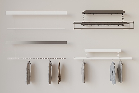 Electric drying rack 3d model