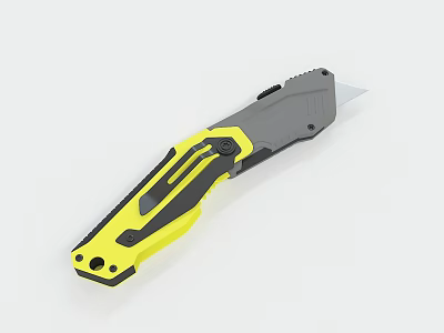Modern Art Knife Wallpaper Knife 3d model Modern Art Knife Wallpaper Knife 3d model