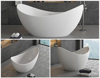 Modern Bathtub 3d model