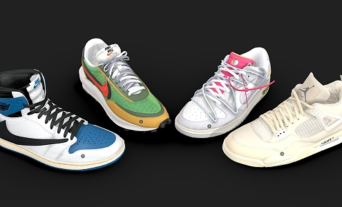 sneaker Nike sneakers trend sneaker 3d model