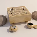 Modern Go 3d model