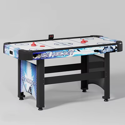 Fun Indoor Ice Hockey Table With Playfield Colorful Graphics And Sturdy Legs 3d model Fun Indoor Ice Hockey Table With Playfield Colorful Graphics And Sturdy Legs 3d model