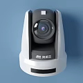 White Projection Monitoring Camera With High Definition Lens And Wall Mount Design