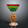 Teenage Mutant Ninja Turtles Mutant Mayhem Golden Character Statue Figure