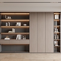 Modern Italian Bookcase 3d model