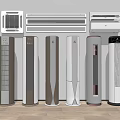 Modern Stylish Air Conditioner Fans With Various Standing And Wall Mounted Designs
