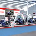 Modern Exhibition Tianjin Bicycle Exhibition 3d model