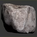 Natural Wood Stone Material Block with Rough Surface and Natural Texture in Brown Red Tone