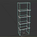 Wooden Storage Shelf With Multiple Tiers Simple Design For Home Organization
