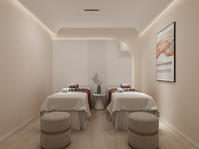 Modern SPA Beauty Salon 3d model