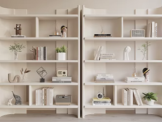 Modern Storage Rack 3d model