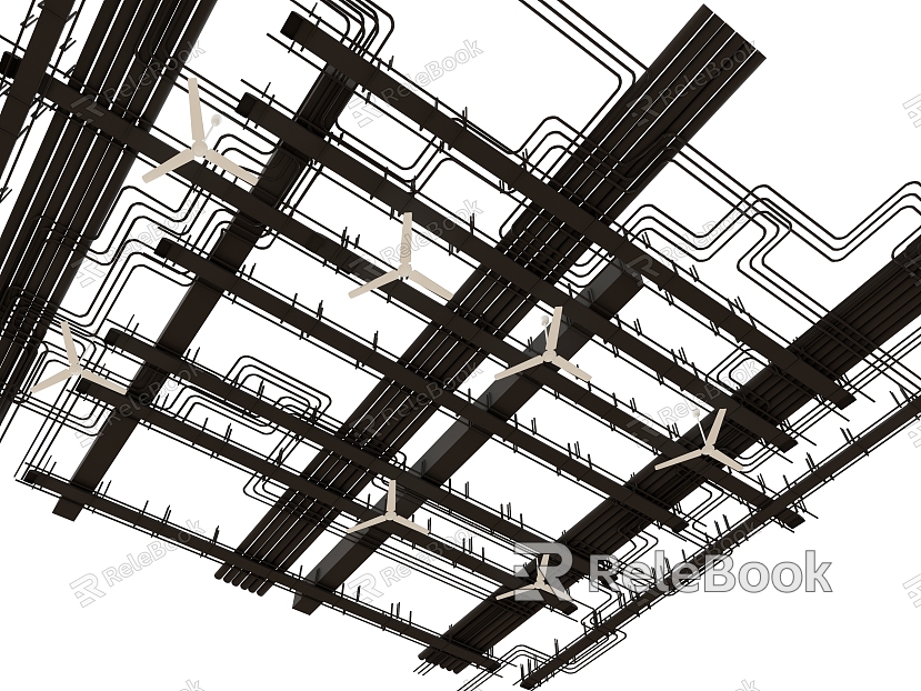 Air conditioning outlet fan coil model