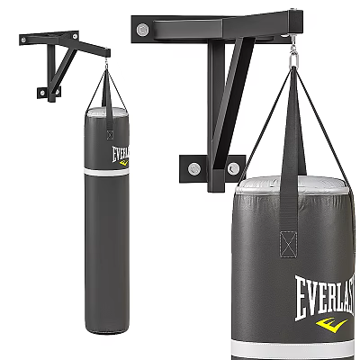 Everlast Heavy Duty Hanging Boxing Punching Bags For Sports Training Equipment 3d model
