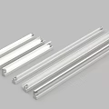Modern Silver Linear Pendant Light Fixtures for Contemporary Interior Lighting Design