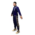 Cartoon Man Handsome Boy Anime Boy Character Game Character Game Character Modern Character 3d model