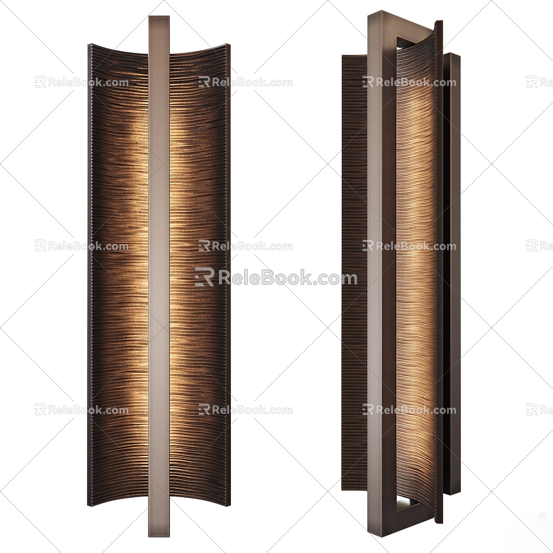 Modern wall lamp 3d model