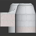 White Paper Craft Spacecraft Models With Folded Structural Design For Cosmic Exploration