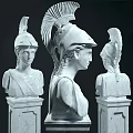 European classical figure sculpture 3d model