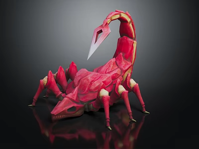 Modern Toy Cartoon Scorpion Scorpion 3d model