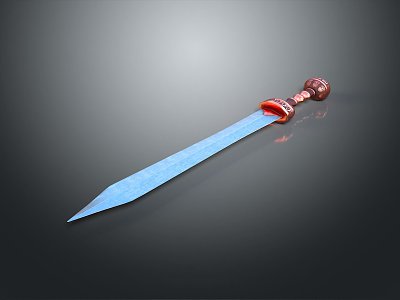 Officer Sword Long Sword Sheath Sword Samurai Sword Samurai Sword Accessories Soldier Sword Knight Sabre 3d model