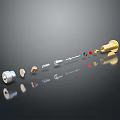 Modern Parts Sci-Fi Items Sci-Fi Components High-Tech Components Sci-Fi Equipment 3d model