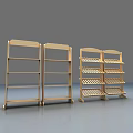 Wooden Wine Cabinets With Multiple Shelves And Different Styles For Home Use