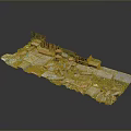 Cluttered Debris Pile With Various Waste Materials Broken Fragments And Scattered Objects