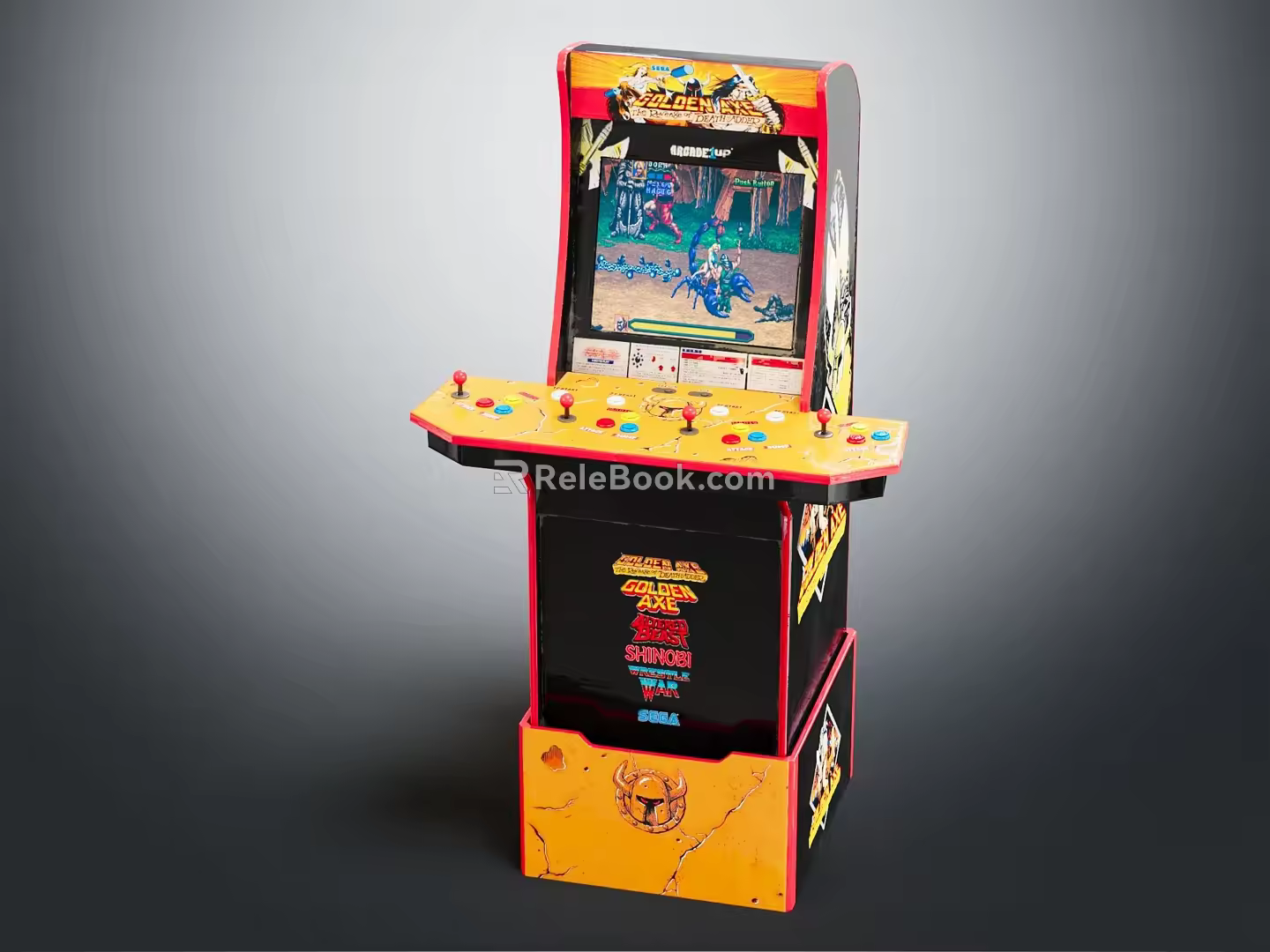 Modern game arcade 3d model