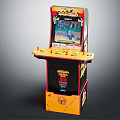 Modern game arcade 3d model