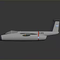 Futuristic Silver Aerospace Drone With Streamlined Body Wing Markings For Space Missions