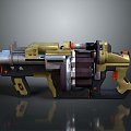 science fiction weapon howitzer gun science fiction gun future weapon science fiction equipment concept weapon next generation weapon 3d model