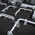 Different Types of Industrial Pipe Components and Fittings in