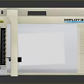 MIMAKI Computer Controlled Cutting Machine With White Body Transparent Platform And Black Adjustment Knobs
