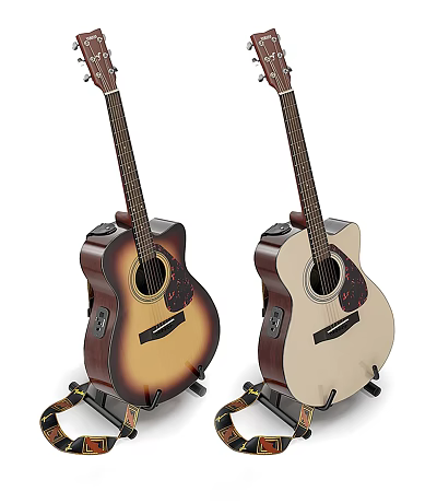 Modern Guitar Guitar Instruments 3d model