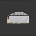 Small Grocery Store Building Exterior With Red Sign Vegetable Fruit Images And Silver Roof