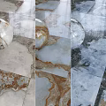 Natural Marble Tiles With Diverse Color Patterns For Interior Flooring 3d model