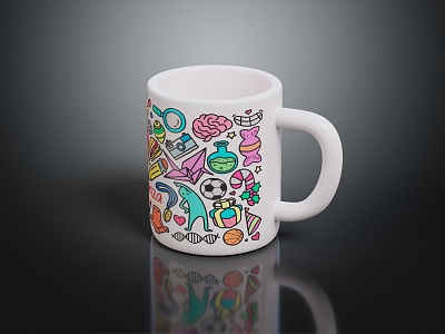 Modern Cup Mug Coffee Cup Tea Cup model