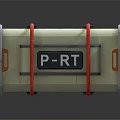 Modern Sci-Fi Equipment Space Container Sci-Fi Container 3d model