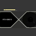 RTX 4090 Ti Graphics Card With Single Cooling Fan And Modern Design